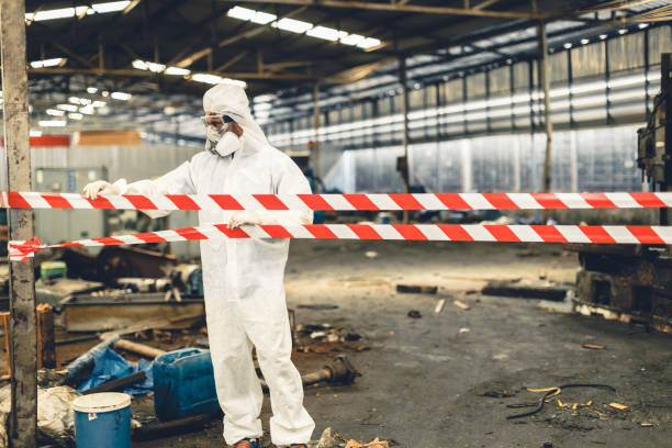 Professional Drug Lab Cleanup technician working in Ellsworth, MN